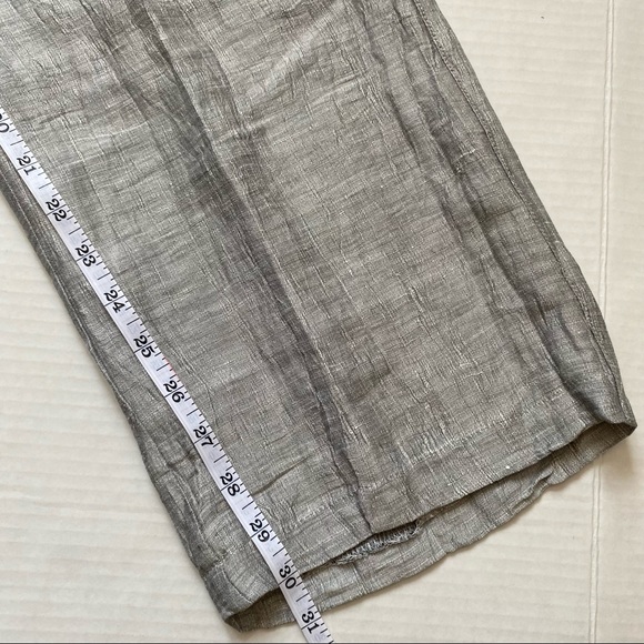 Gerry Webber womens silver grey wrinkle effect pants - size 12 - Picture 12 of 14